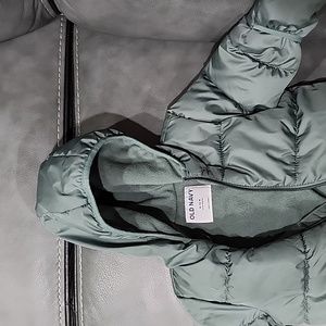 Old Navy, 6-12 month, army green snowsuit
